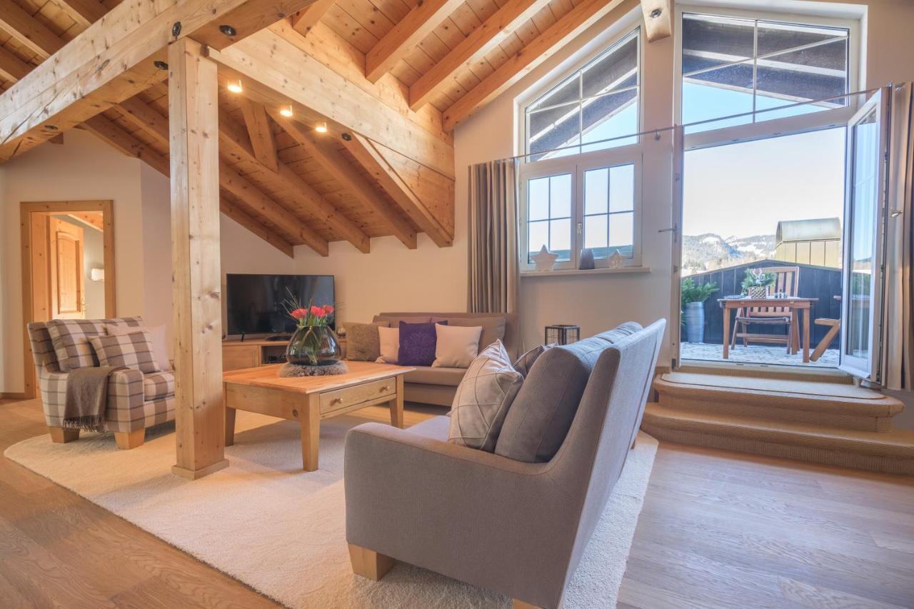 Apartment Walserblick Oberstdorf Bagian luar foto